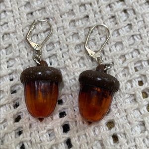 Acorn earrings